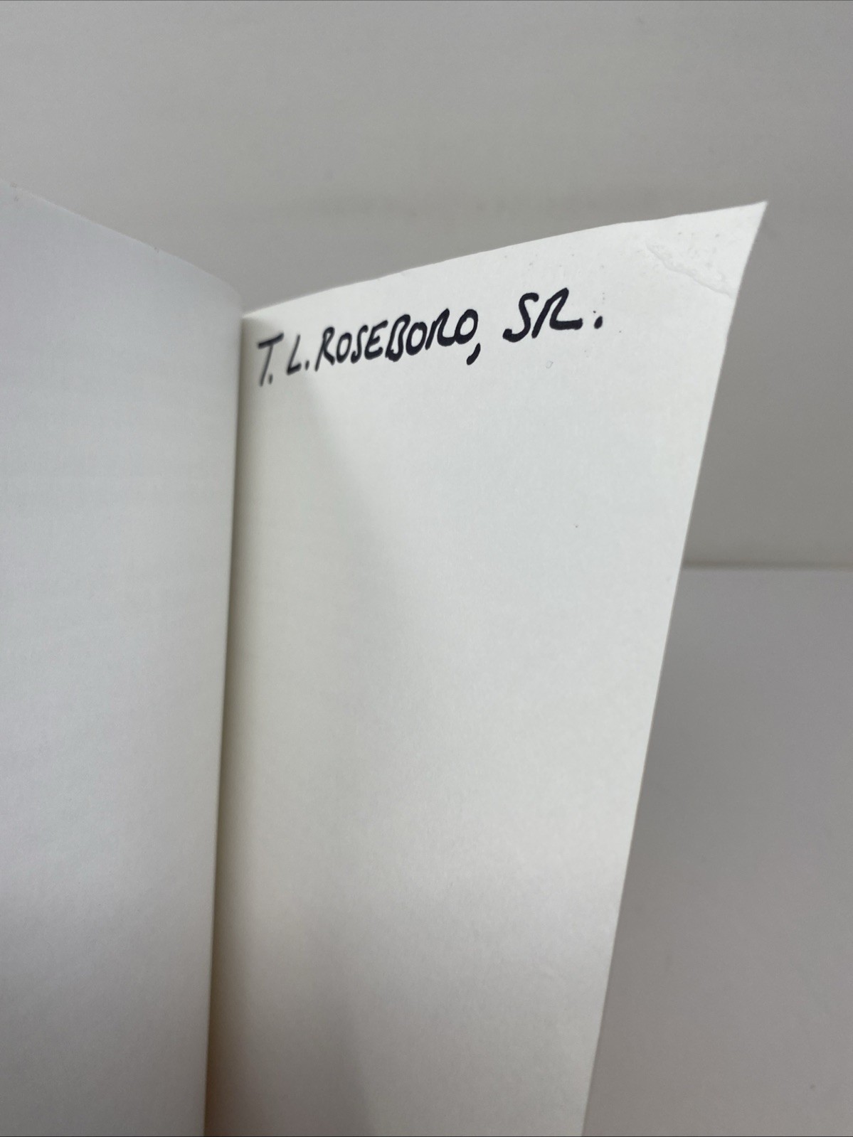 Torchlight for America Louis Farrakhan Paperback Clean Pages Name Inside Covers