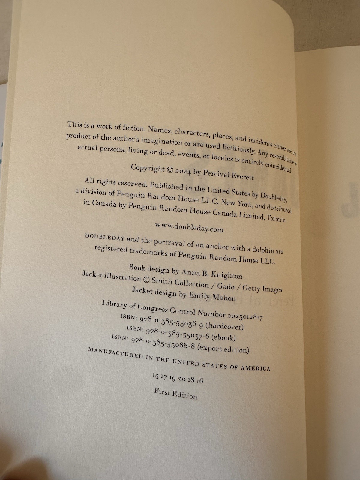 James A Novel Percival Everett Hardcover
