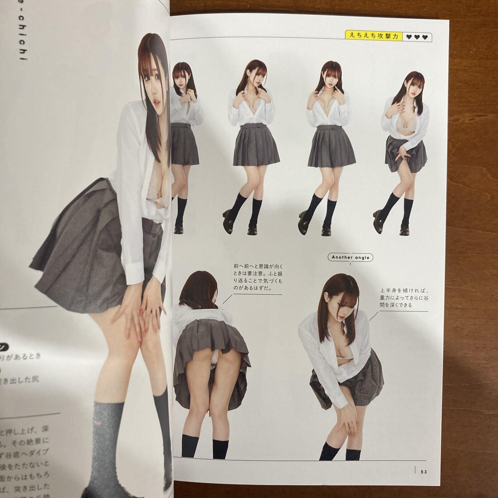 Beautiful Echi Echi Pose Book Manga Pose Cosplay Pose Art Book Illustration