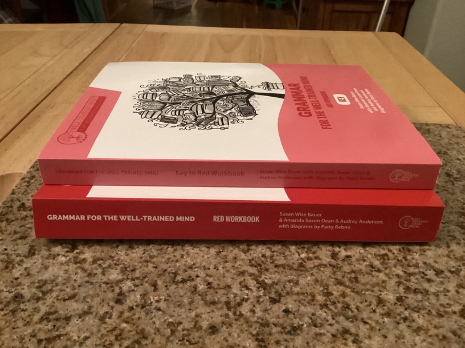 RED BUNDLE: INCLUDES GRAMMAR FOR THE WELL-TRAINED MIND RED WORKBOOK & KEY