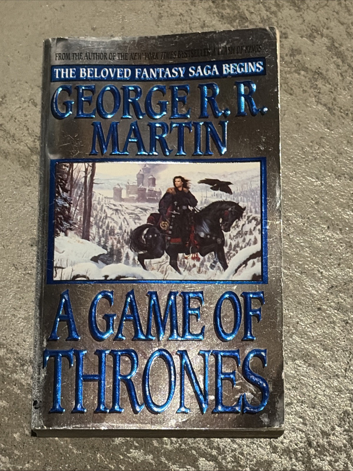 A Game of Thrones George R R Martin 1st Bantam PB Ed 12th Printing 1997
