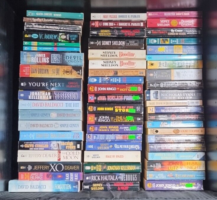 FICTION PAPERBACKS – BUILD YOUR OWN LOT Mystery | Fantasy | Science Fiction | Ho