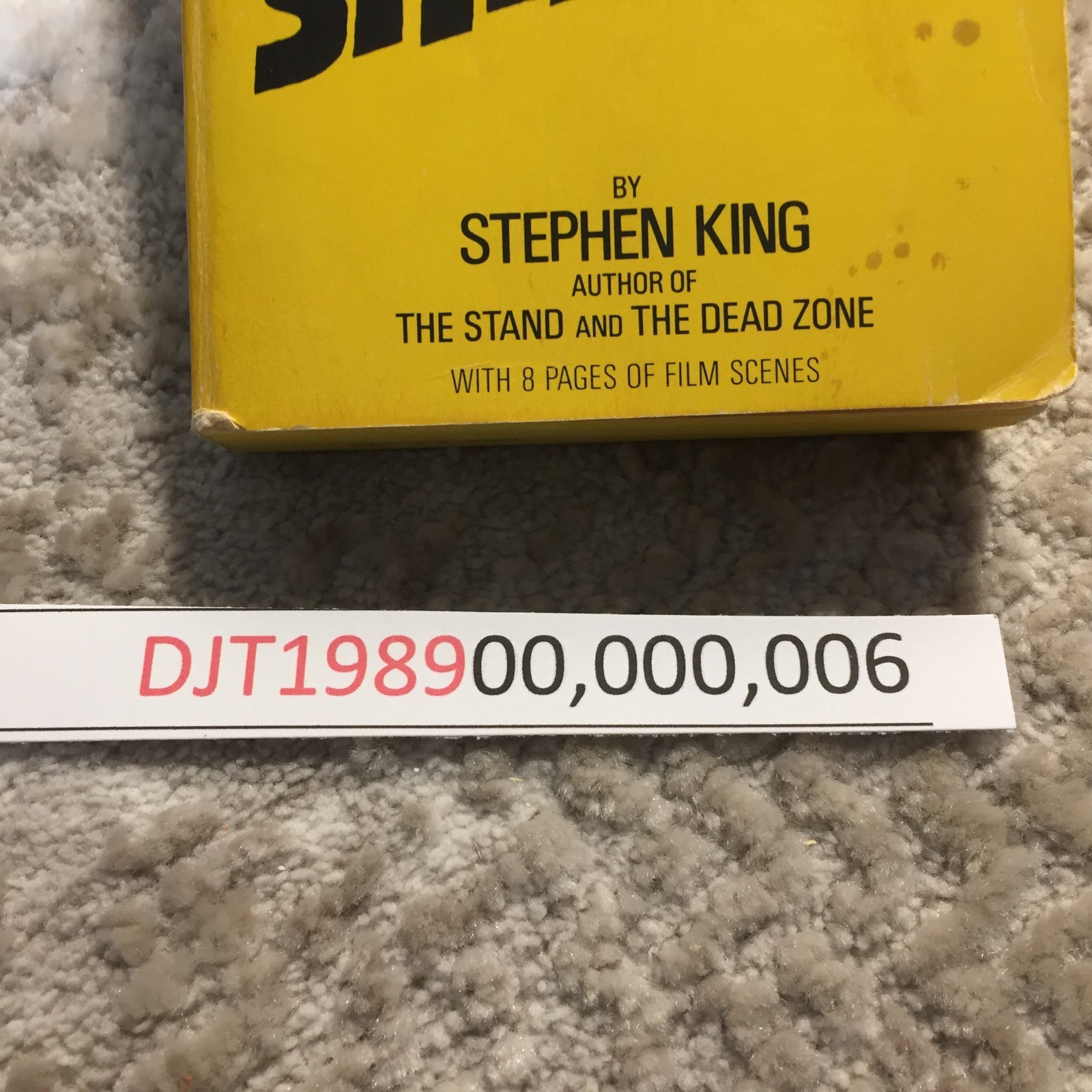 The Shining Stephen King 1978 Signet Madness And Possession Horror Paperback