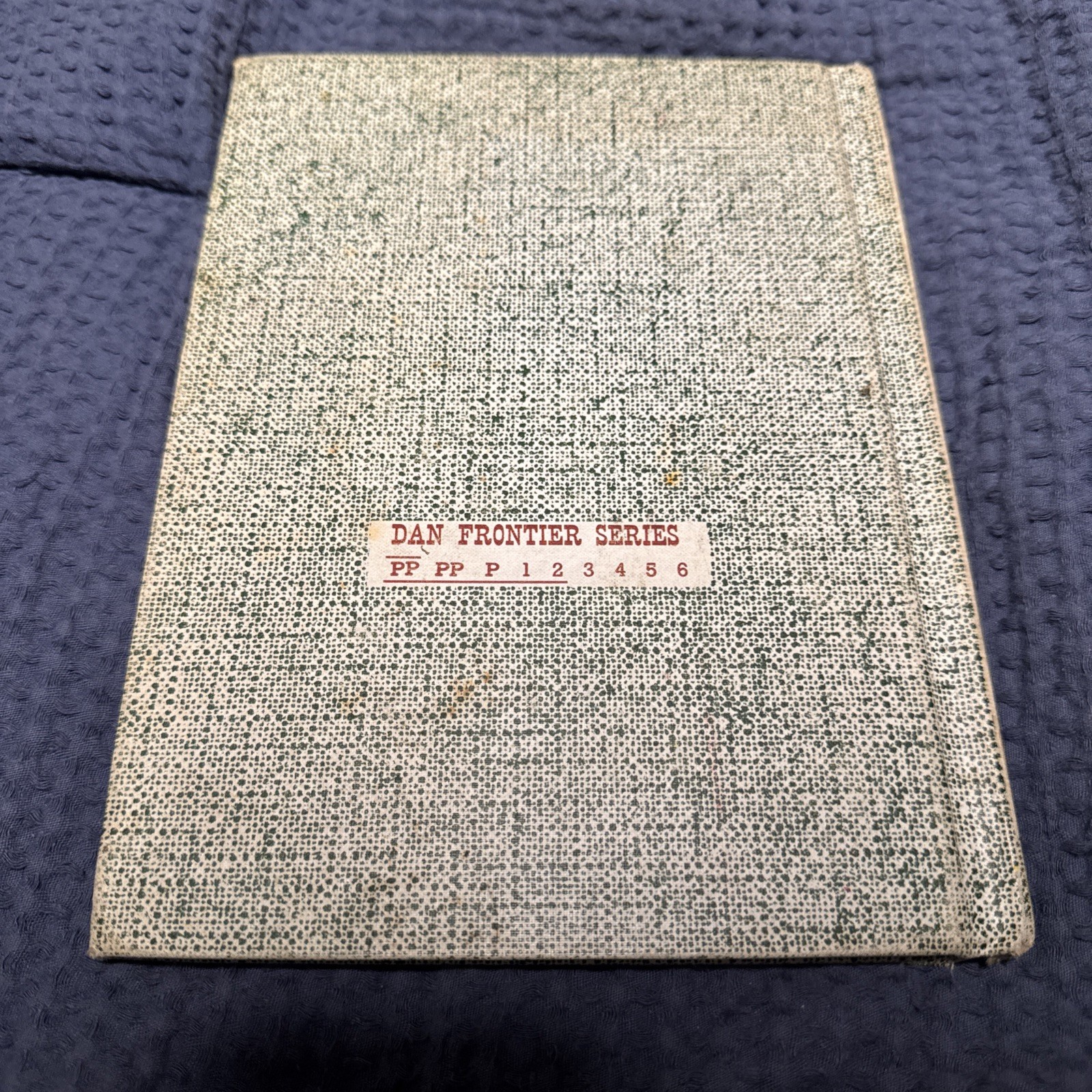 Dan Frontier and The New House William Hurley 1971 Hardcover Vintage