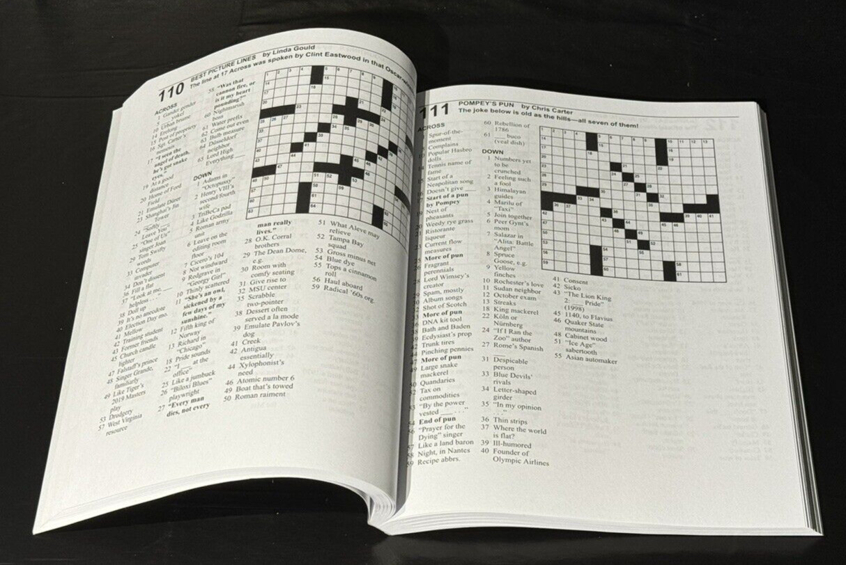 Simon & Schuster Mega Crossword Puzzle Book #20 by John M Samson: New