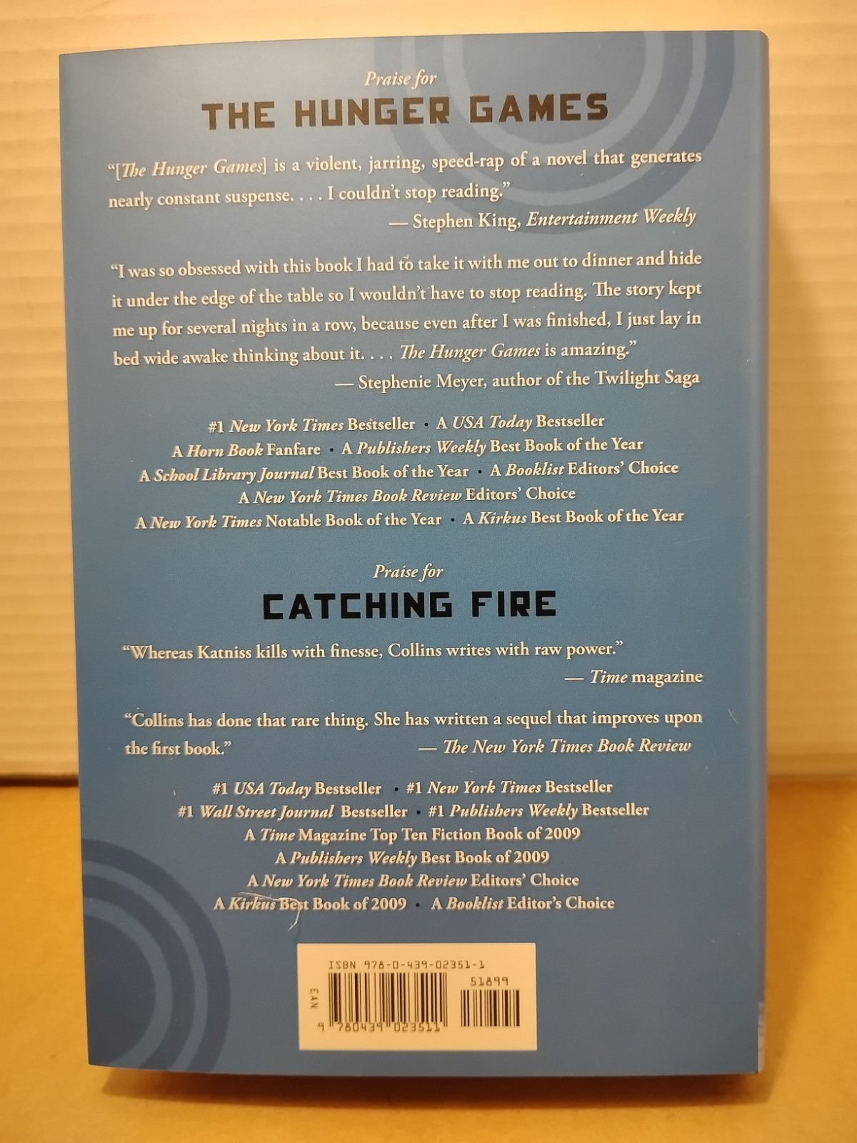 The Hunger Games Trilogy Boxed Set by Suzanne Collins – (3) Hardcovers w/ DJ