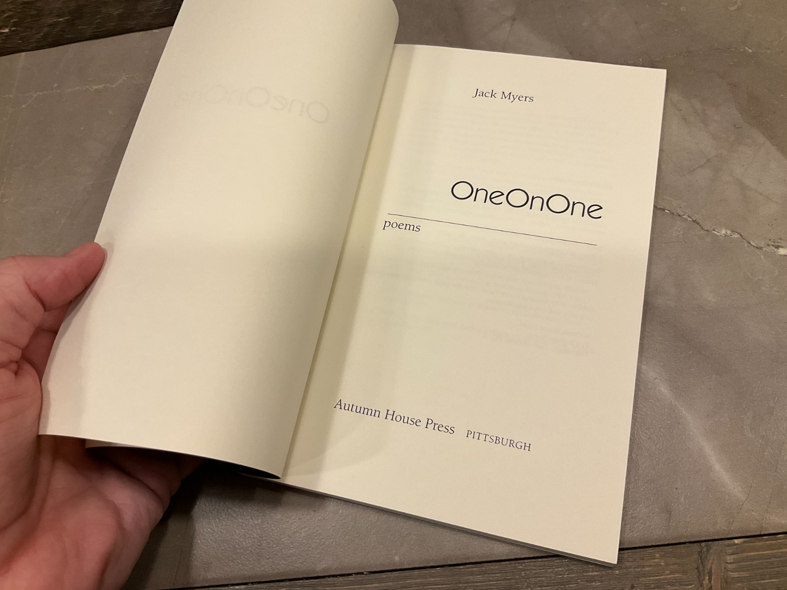 OneOnOne Jack Myers 78 pages very rare this is the best price available