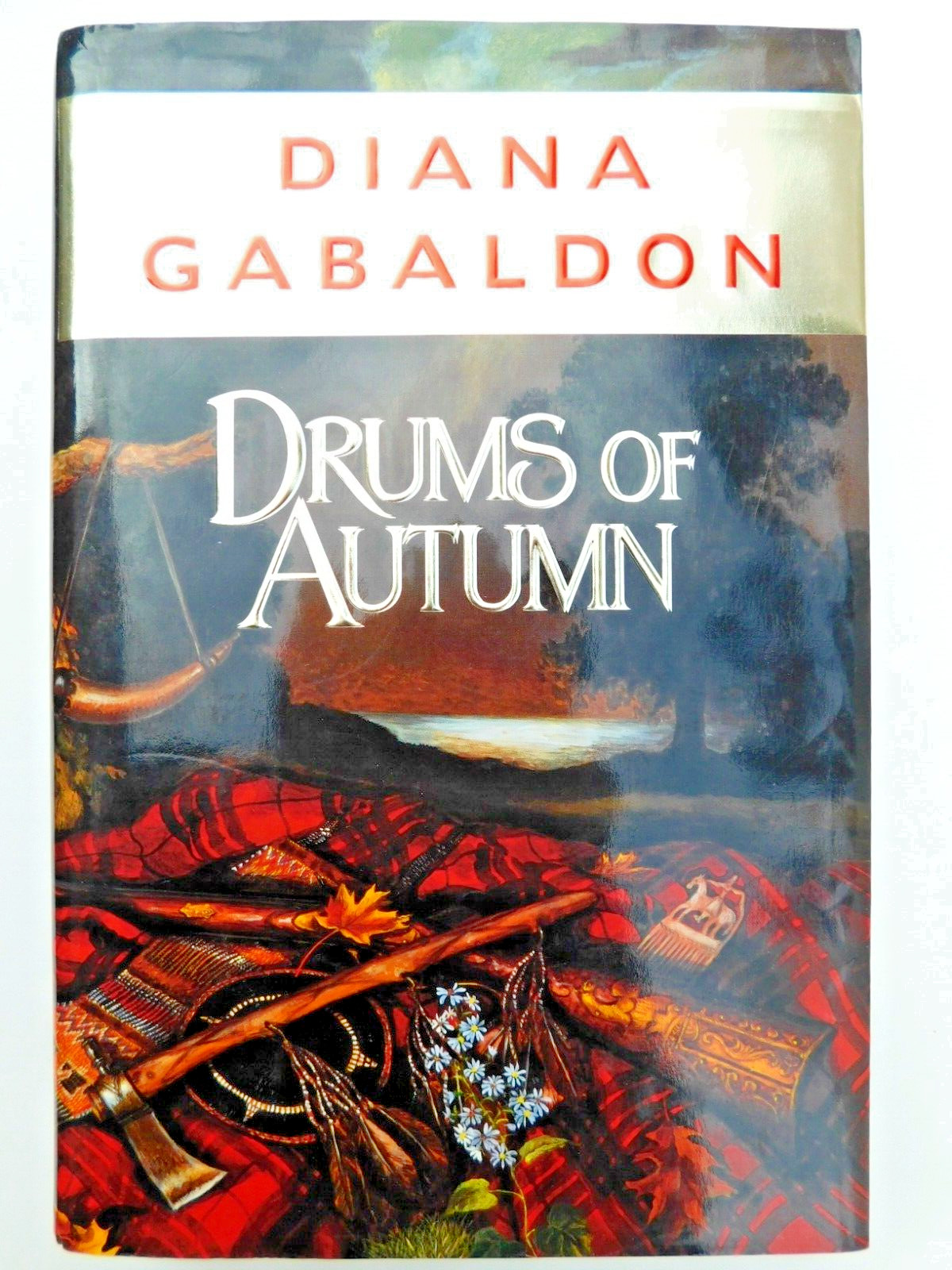 *SIGNED* 1st edition DIANA GABALDON 880 pages Hardcover 1997 DRUMS OF AUTUMN