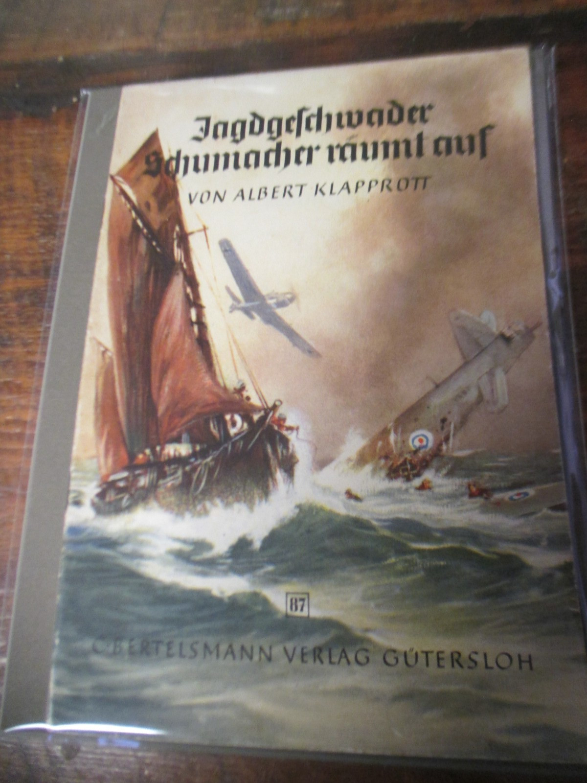 WW2 Von Albert Klapprott War Books German Stories,