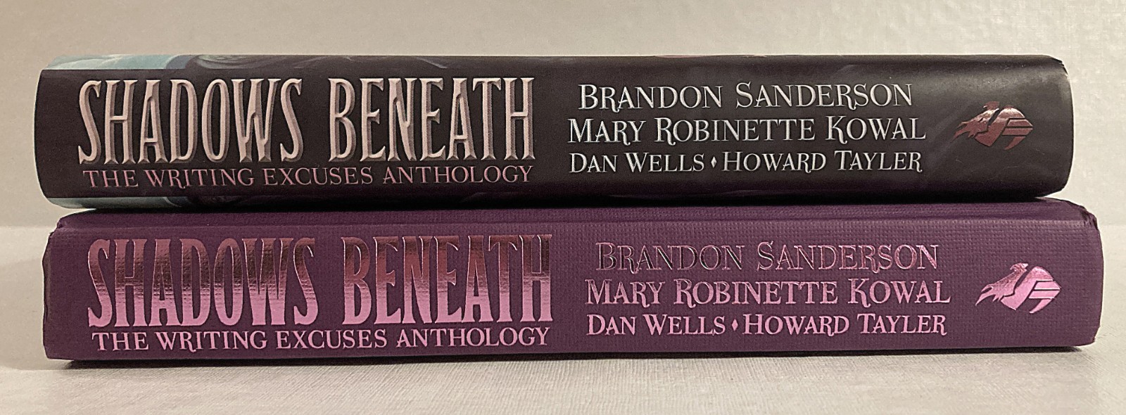 SIGNED X7 Shadows Beneath Writing Excuses Anthology 1st/1st HC/DJ LikeNEW