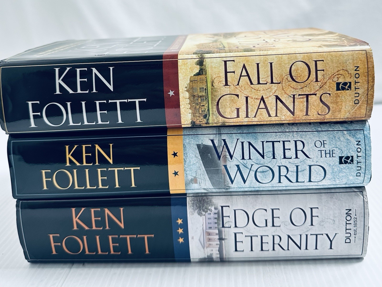 Ken Follett Century Trilogy Complete Hardcover Set Three Book Historical Fiction