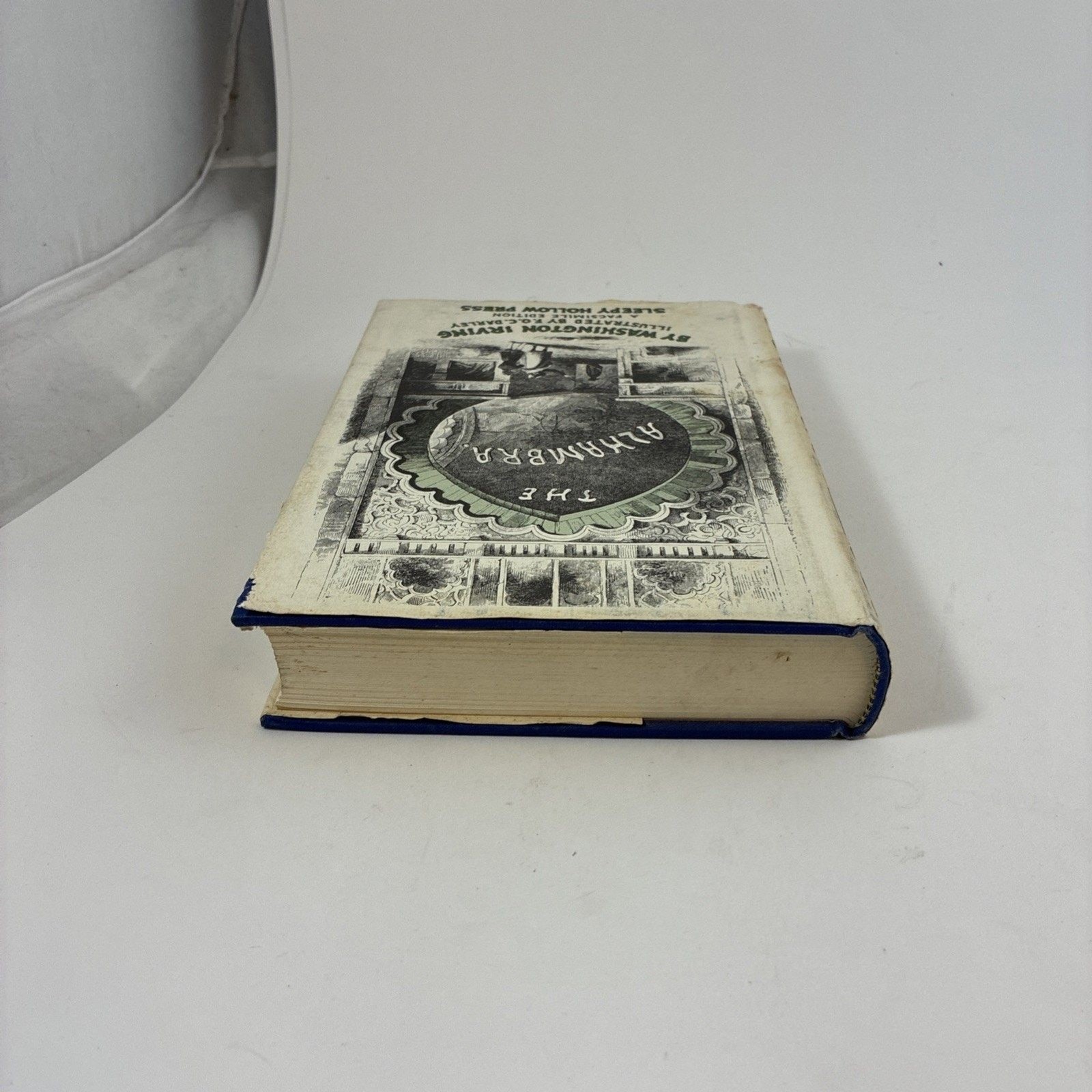 THE ALHAMBRA Washington Irving Sleepy Hollow Press Facsimile 1982 HCDJ 1st Print