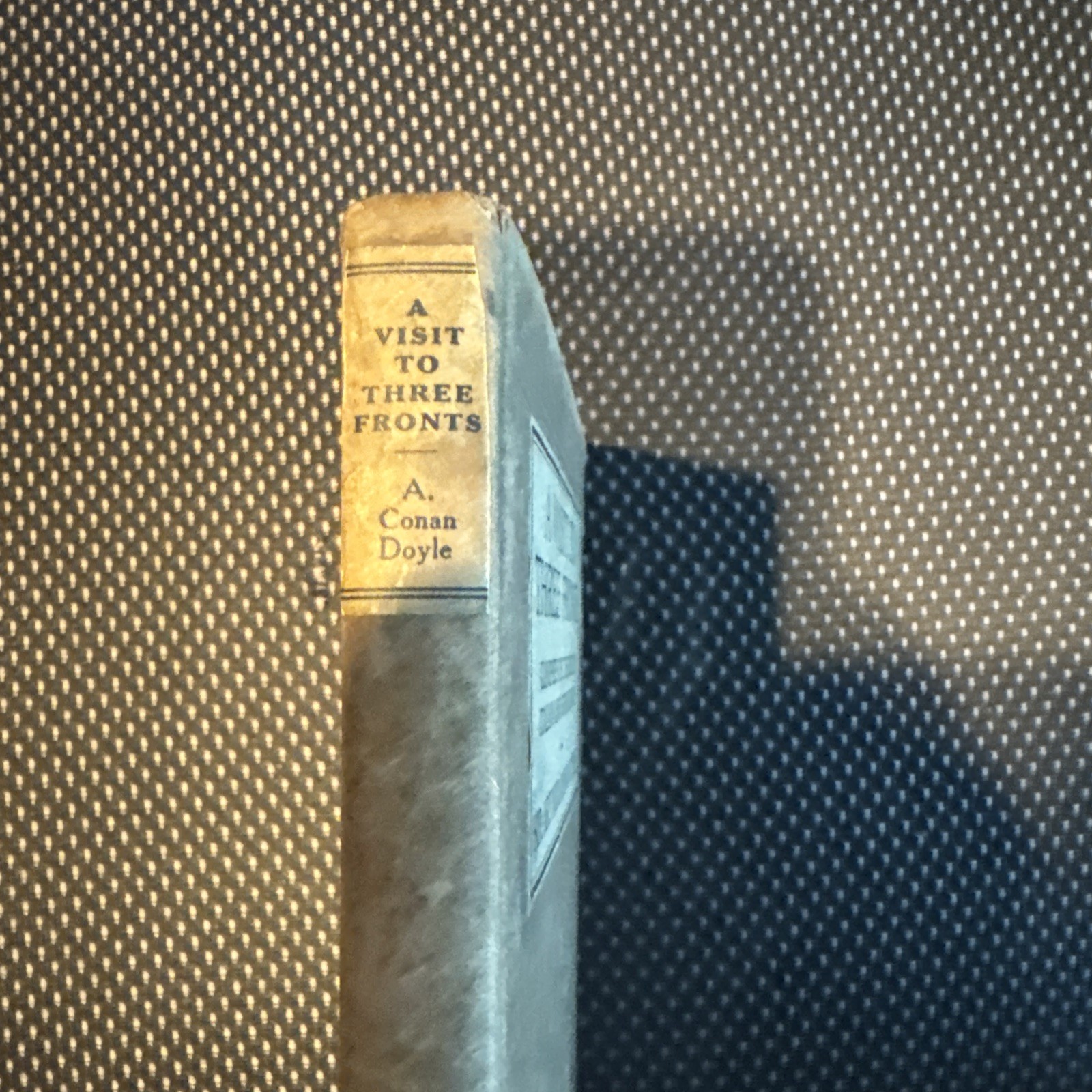 A Visit To Three Fronts Arthur Conan Doyle WW1