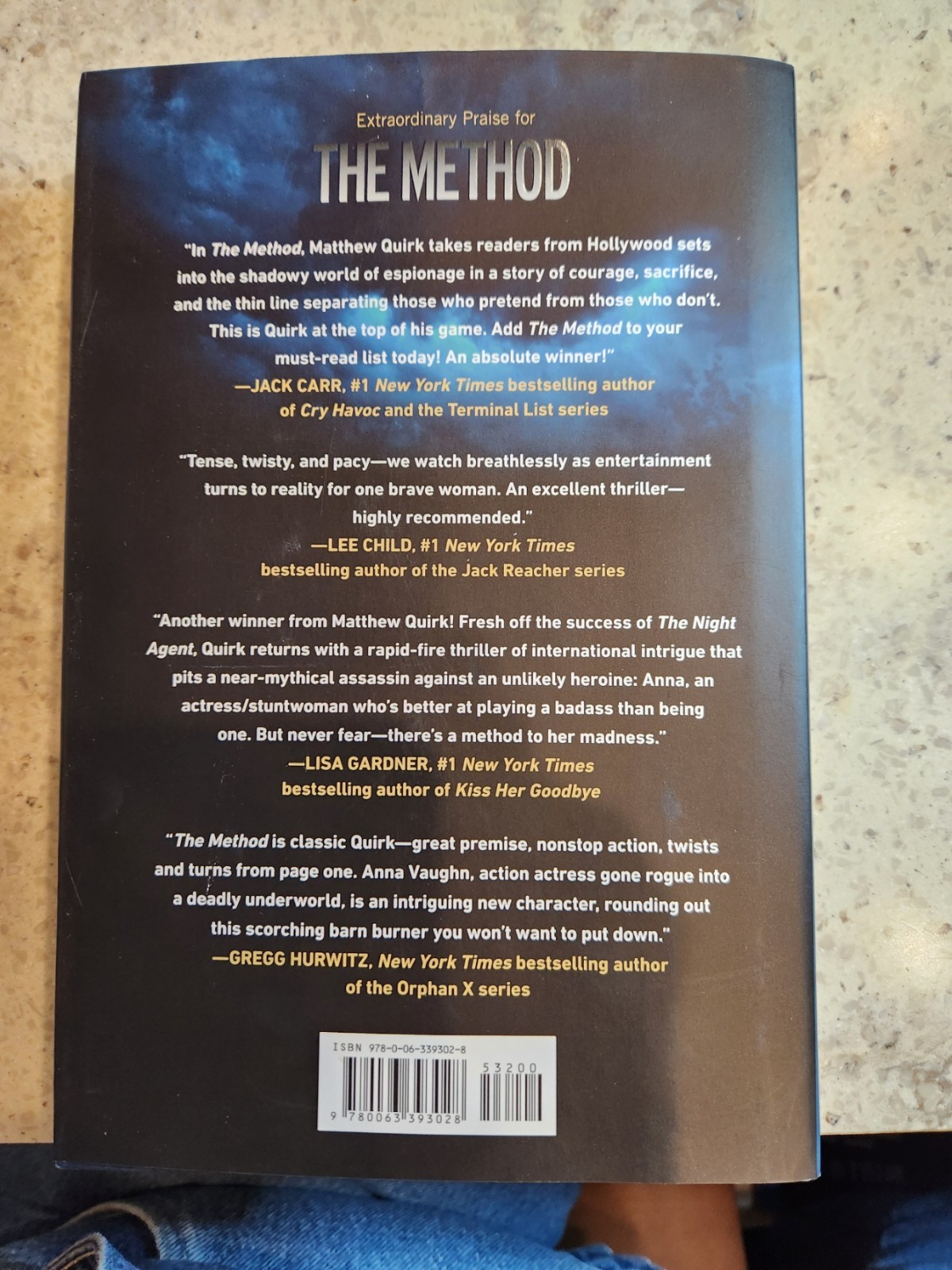 The Method: A Thriller by Matthew Quirk, 2026, 1st edition, Hardcover