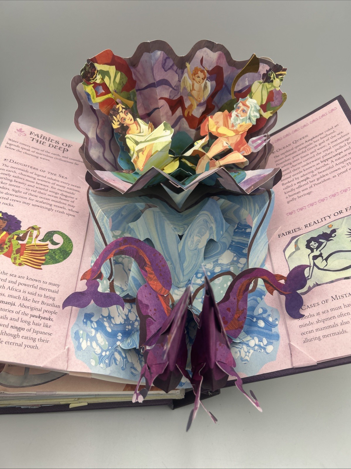 Fairies and Magical Creatures by Reinhart & Sabuda, Hardcover, Pop-Up, 2008