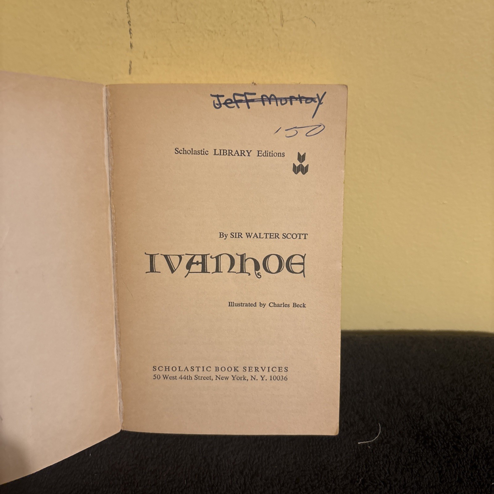 Sir Walter Scott Ivanhoe Paperback Book