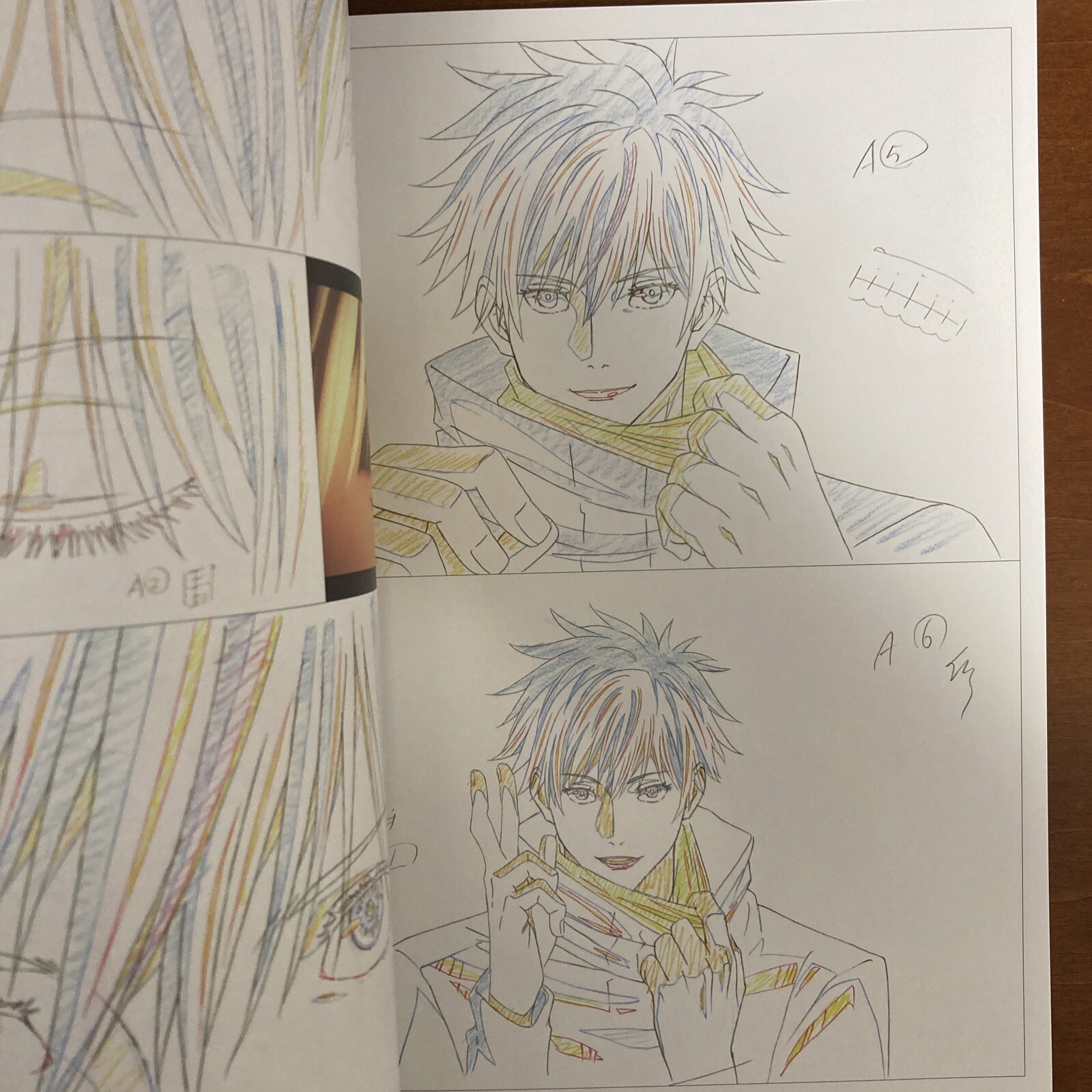 Jujutsu Kaisen KEY ANIMATION Vol.1 Art Book Illustration
