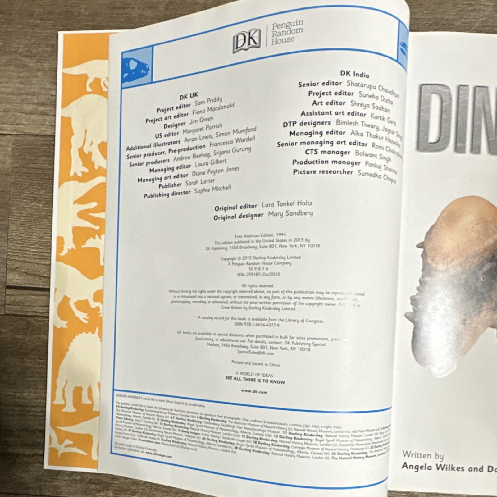 DK The Big Book of Dinosaurs Hardcover Illustrated Picture Book Ages 4-8