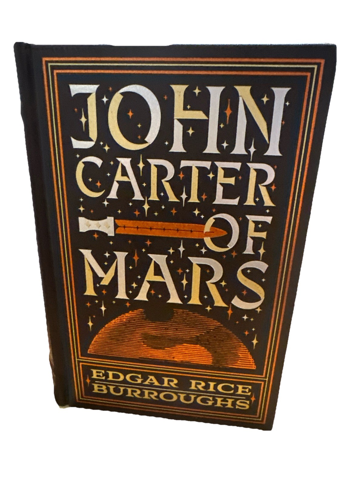 Edgar Rice Burroughs John Carter of Mars Trilogy B&N Collectible Leather HC HTF
