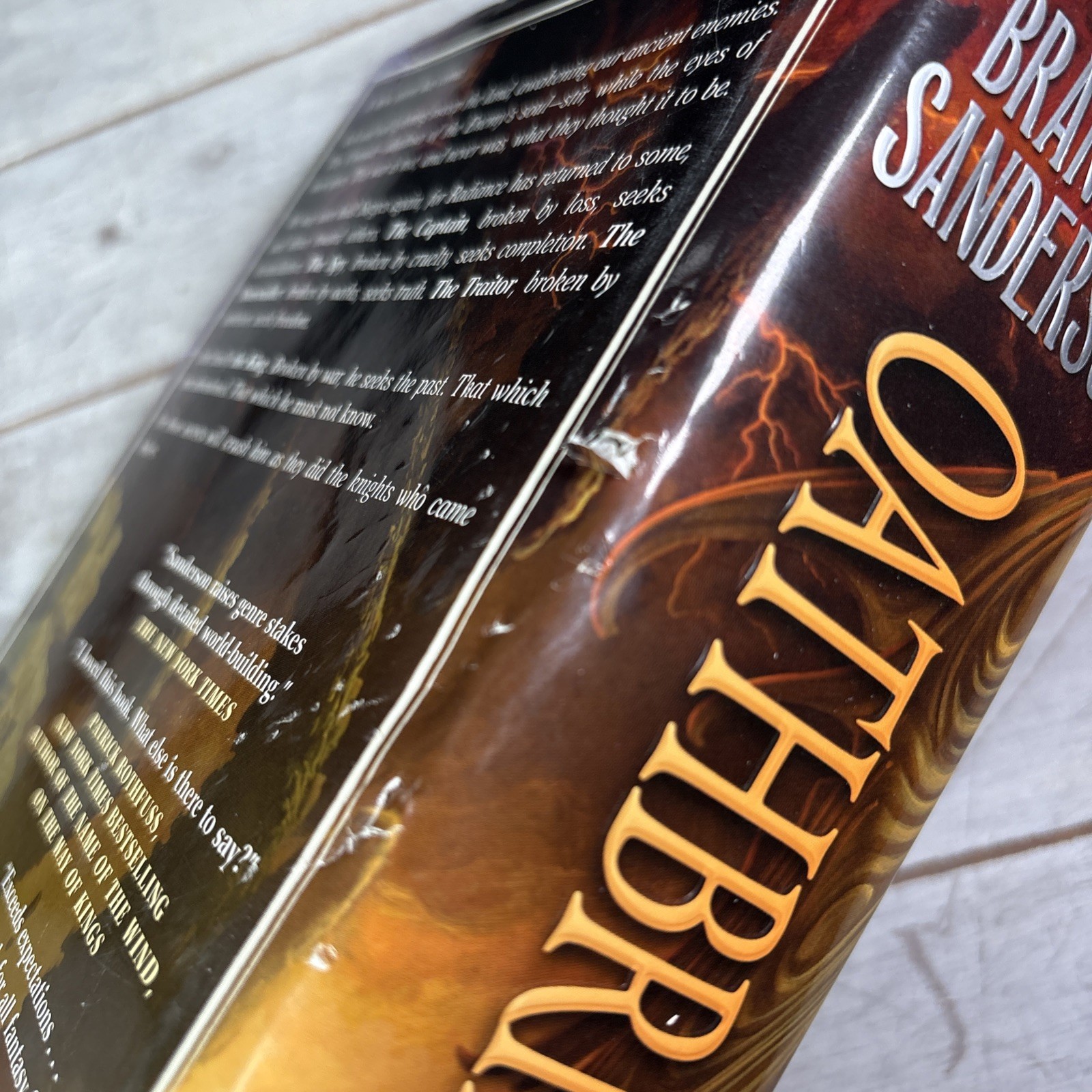 Oathbringer by Brandon Sanderson Hardcover – First Edition, 2nd Printing