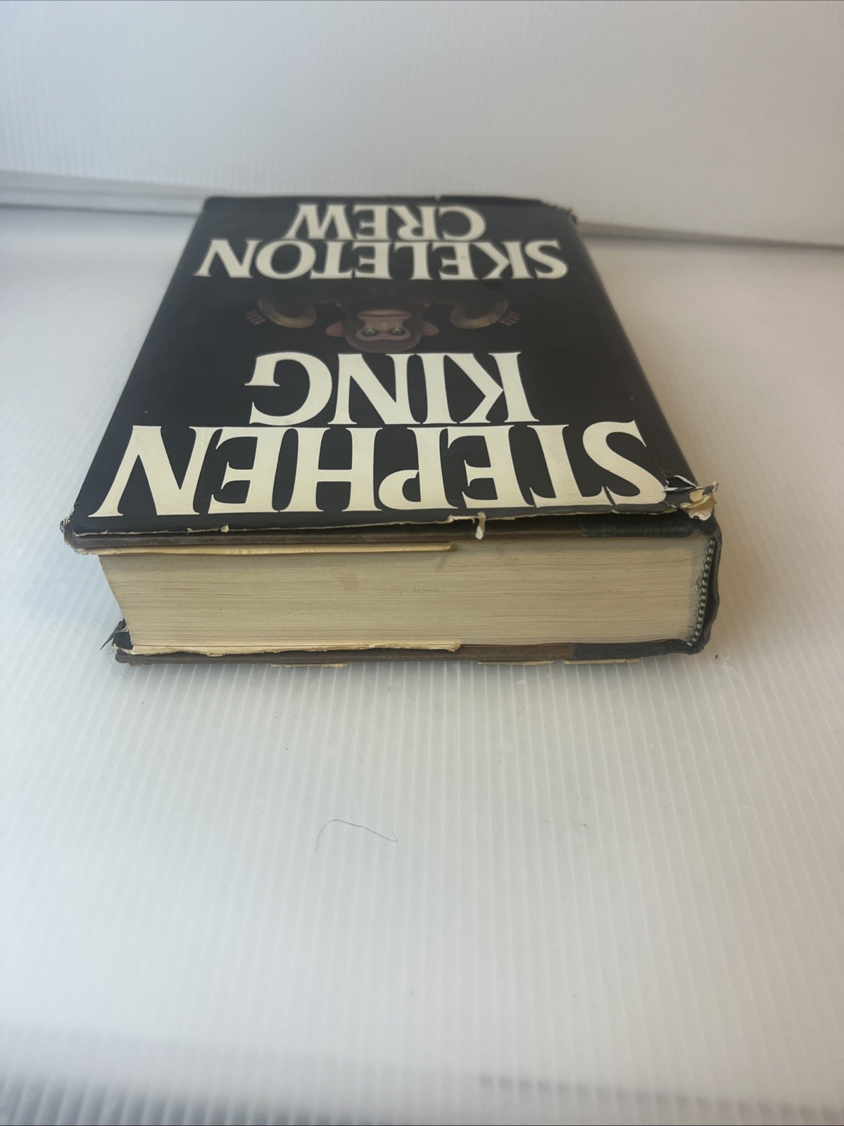 STEPHEN KING’S SKELETON CREW First Edition 1985 Putnam HCDJ Bad Binding See Pic