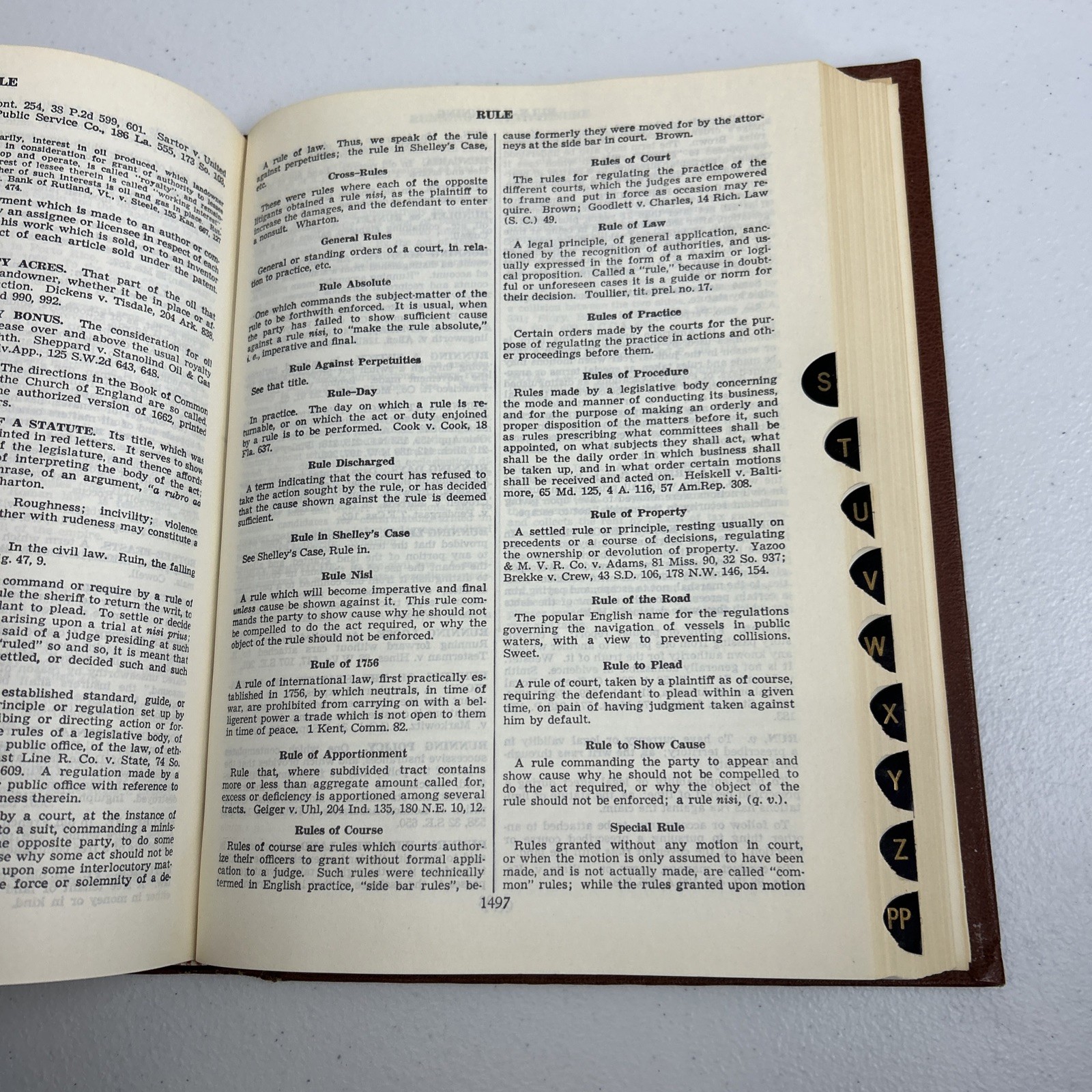 Black’s Law Dictionary De Luxe 4th Edition 1957 Guide Pronunciation Henry Black