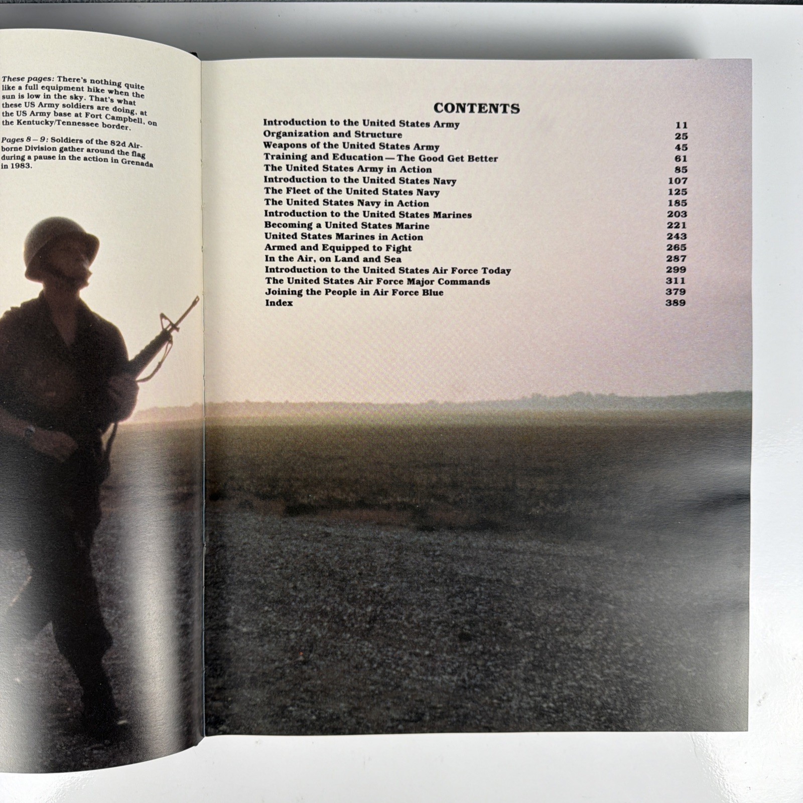 The United States Armed Forces Today Coffee Table Book Veteran US History 250