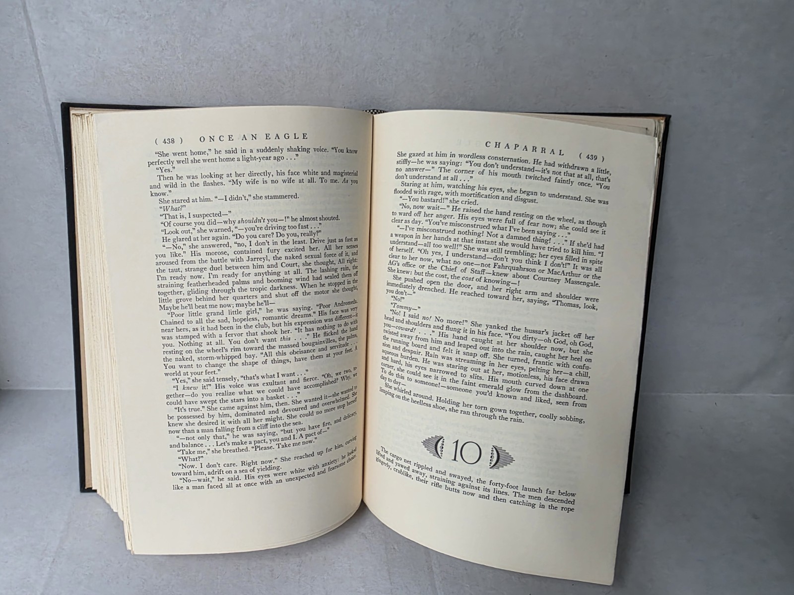 Once an Eagle By Anton Myrer (Hardcover – 1968) HTF 1ST EDITION FIRST PRINT