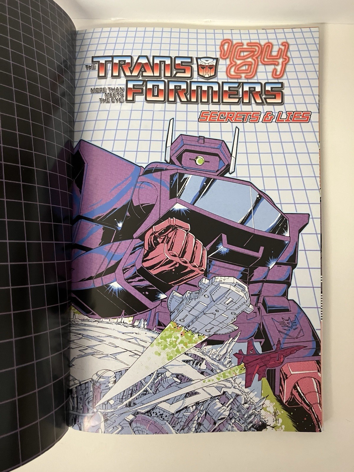 The Transformers ’84 Secrets and Lies by Simon Furman 2021 Trade Paperback EUC