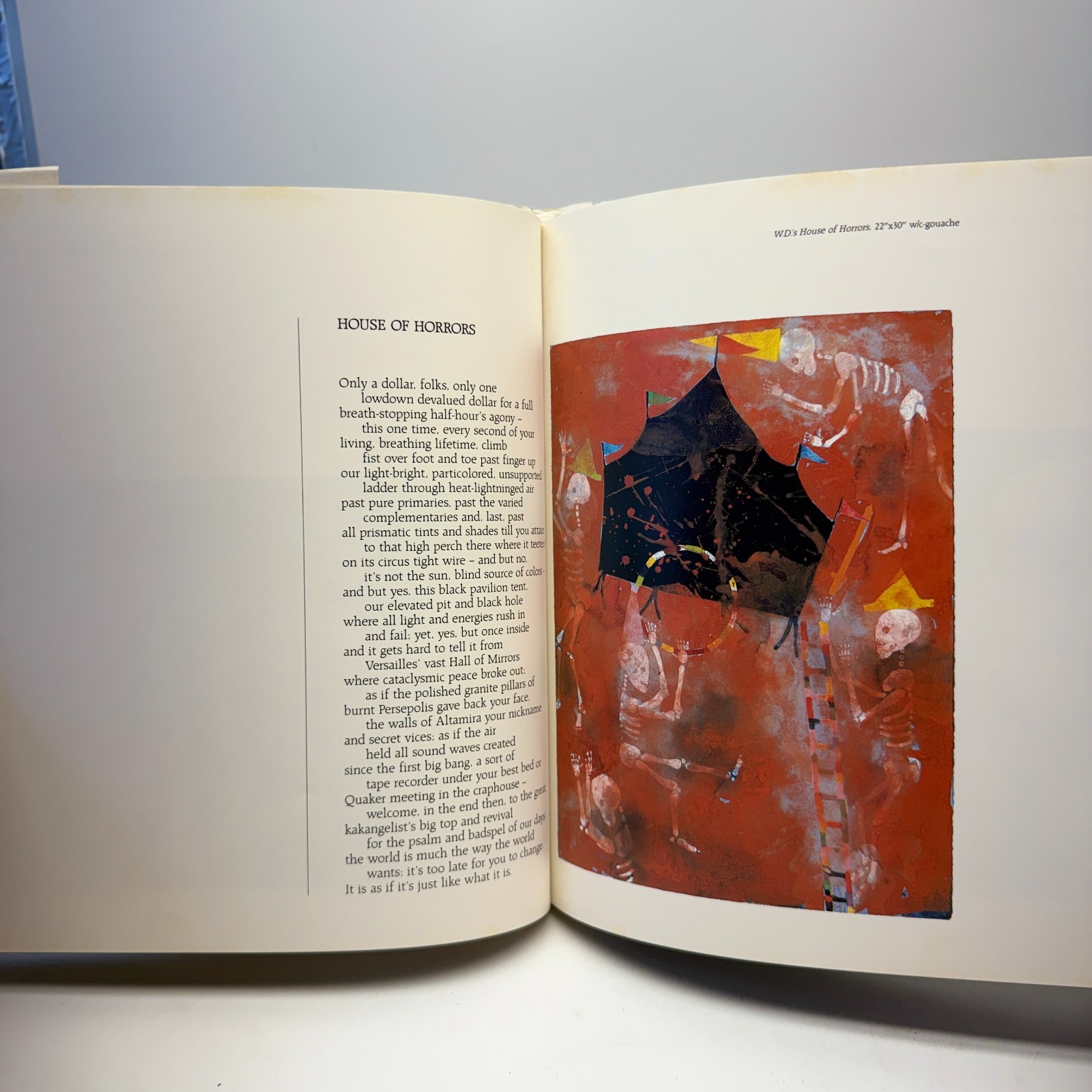 W.D.’s Midnight Carnival – W.D. Snodgrass & Deloss McGraw – 1988 Signed Art