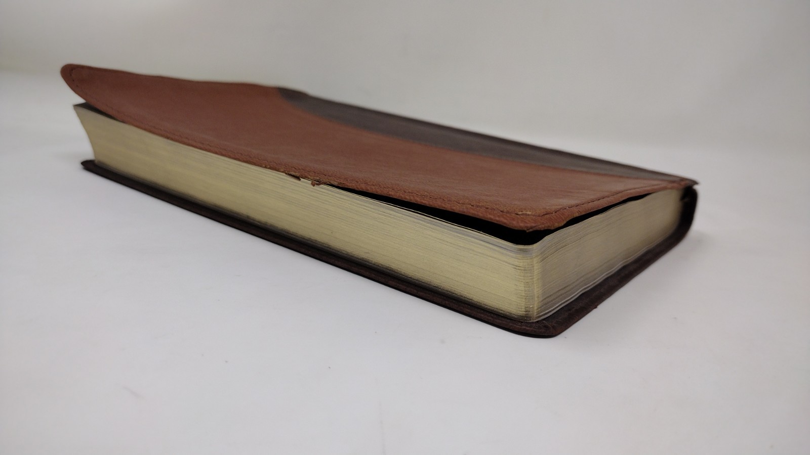 HCSB Ultrathin Reference Bible, Dark Brown/Brown Simulated Leather (no boxed)