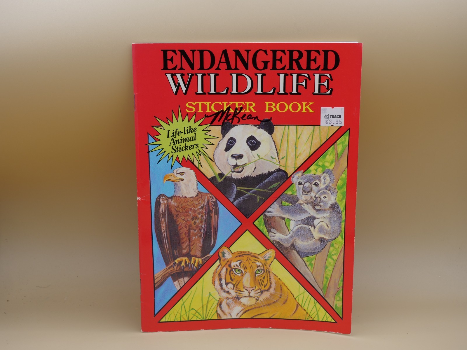 Endangered Wildlife Sticker Book 1993 Paperback BY CAROL. Z BLOCK