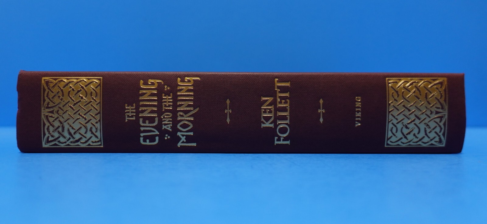 THE EVENING AND THE MORNING BY KEN FOLLET, SIGNED
