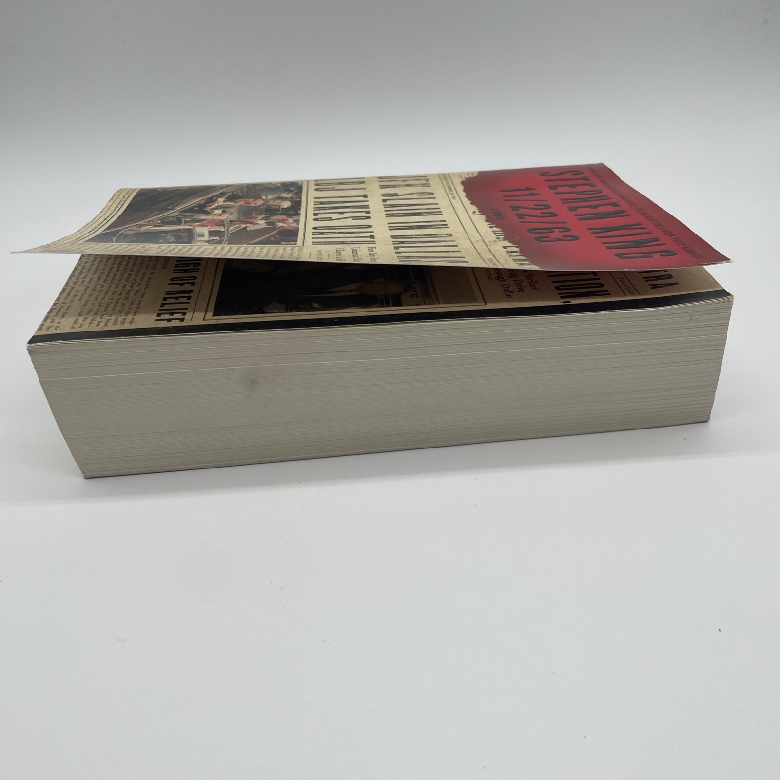 11/22/63: JFK Slain in Dallas LBJ Takes Oath by Stephen King Paperback