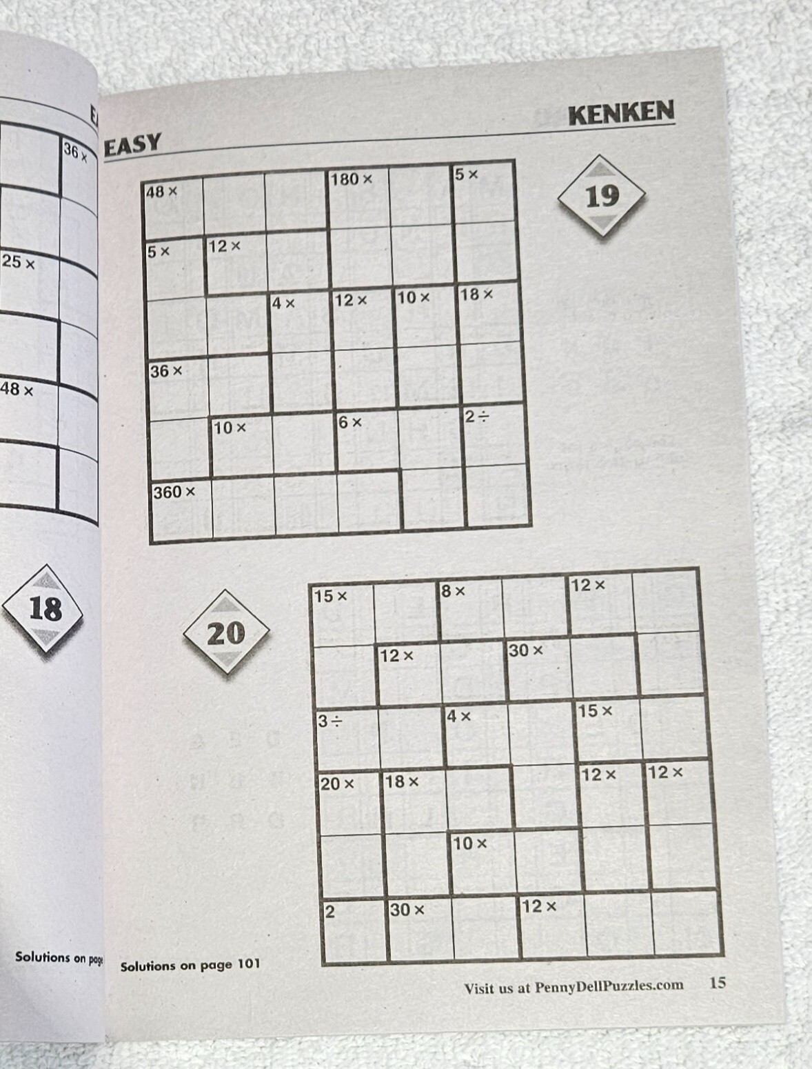Lot of 5 Penny Press Dell Premium Favorites Sudoku E/Med Hard Challenger Extreme