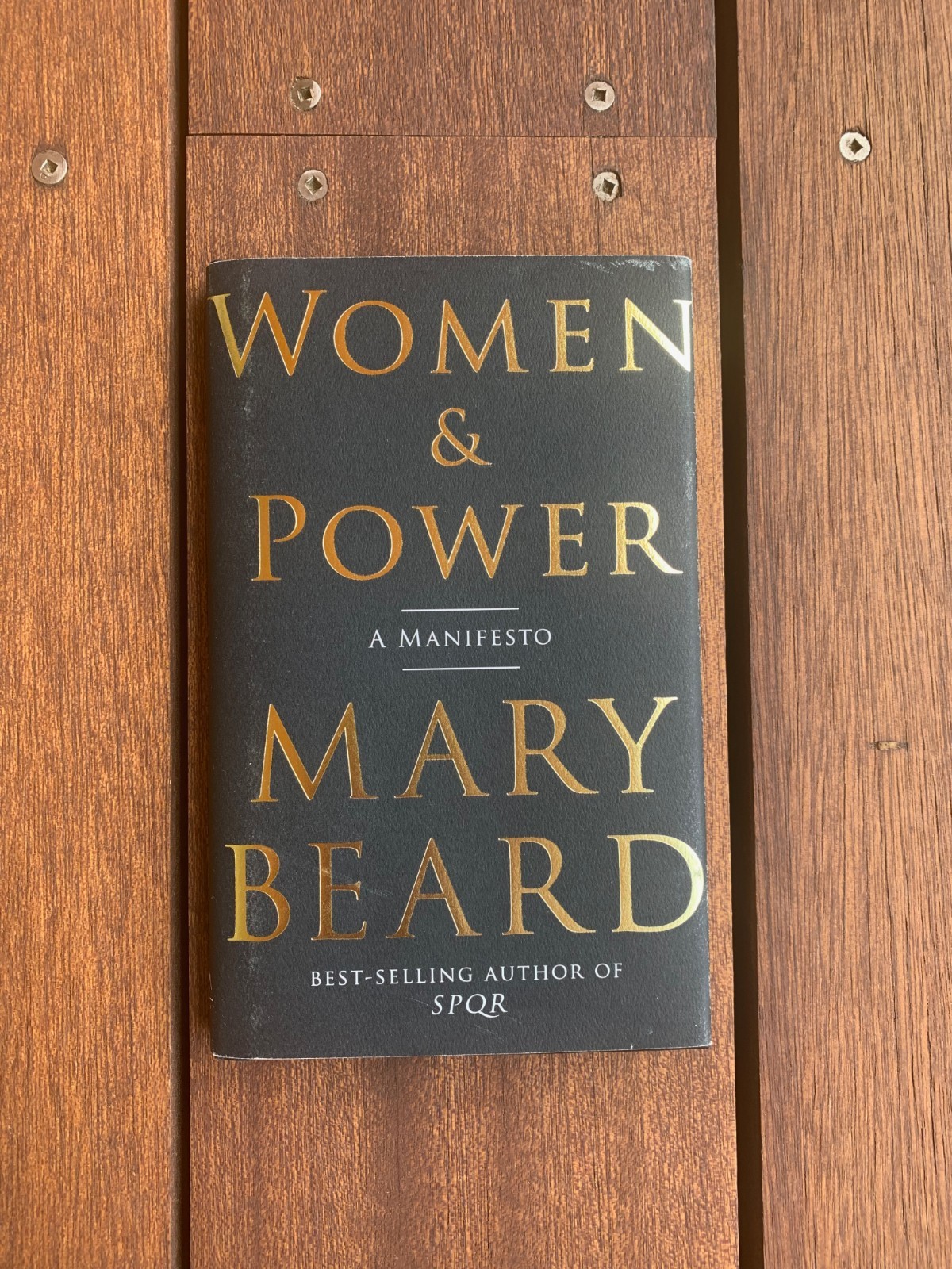 Women & Power Mary Beard 2017 Hardcover First Edition 2nd Printing HB