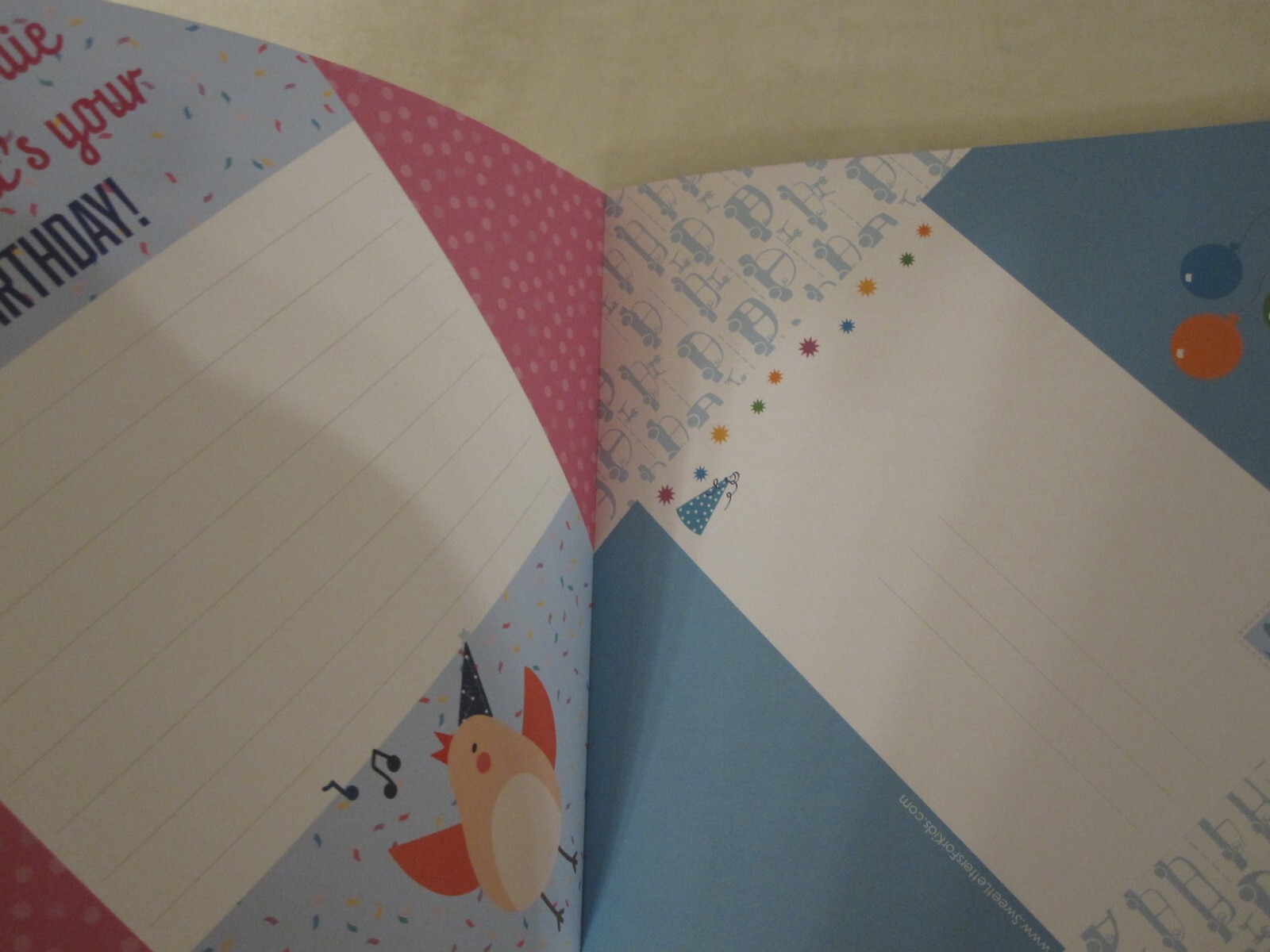 Sweet Letters for Kids Happy Birthday by Cuberdon Books (2021, Trade Paperback)