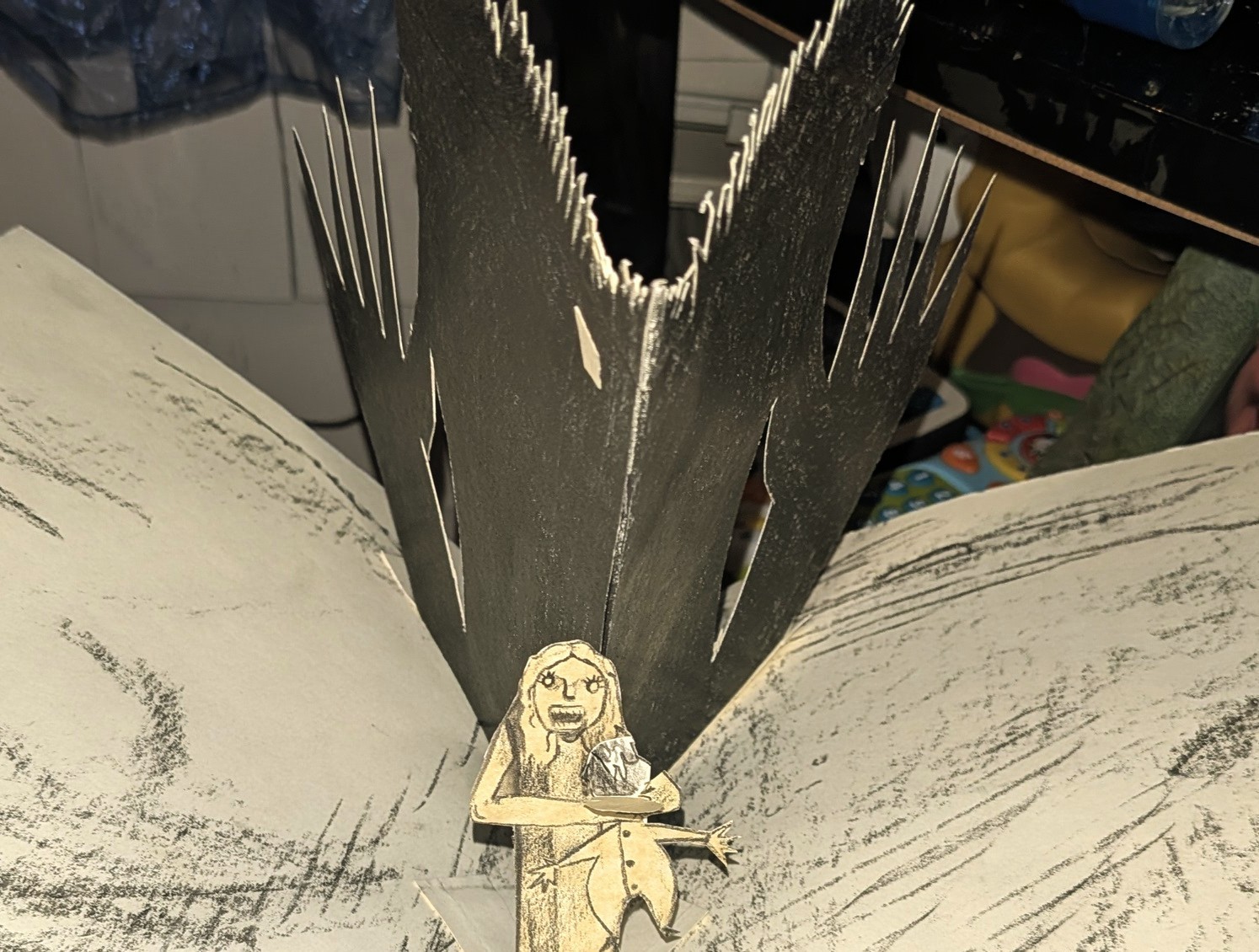 RARE Babadook Pop-up Book Hand Signed First Edition Mister Babadook
