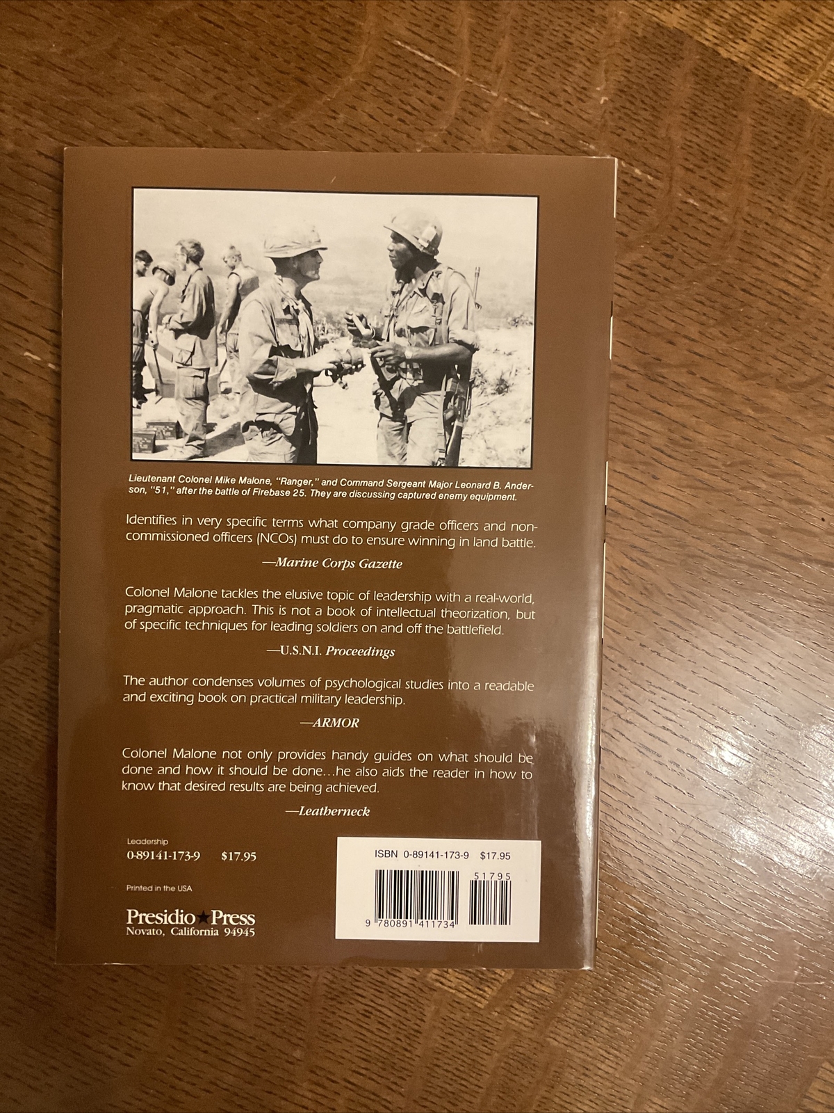 Small Unit Leadership : A Commonsense Approach by Dandridge M. Malone (1983,…