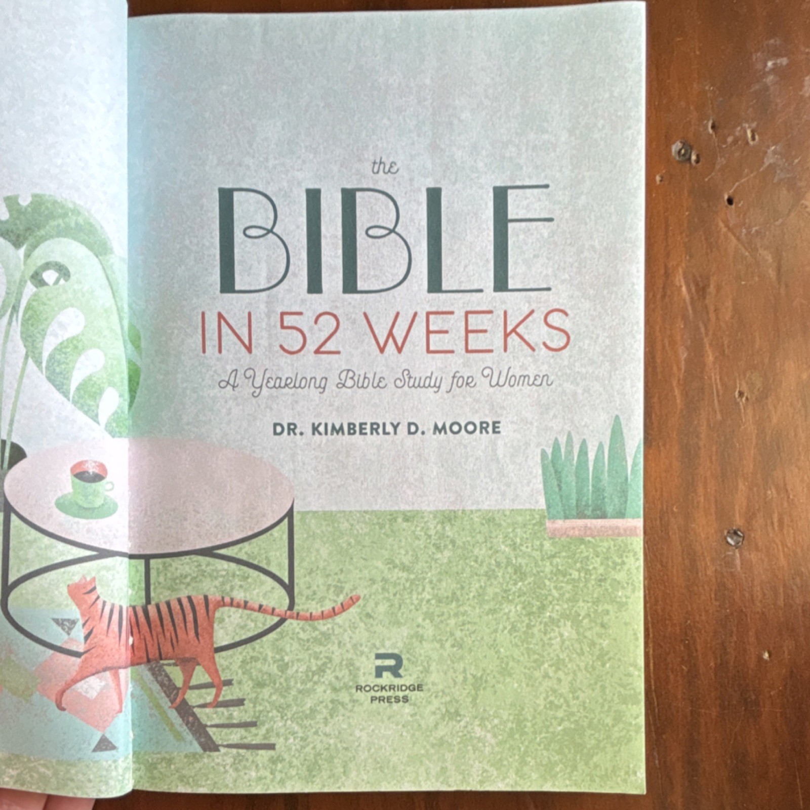 Rockridge Press The Bible in 52 Weeks Dr. Kimberly D. Moore Paperback Religion