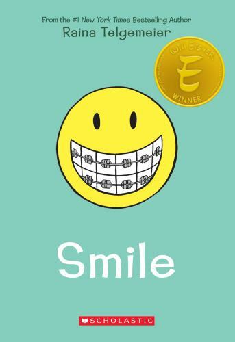Smile: A Graphic Novel – 1338740261, paperback, Raina Telgemeier