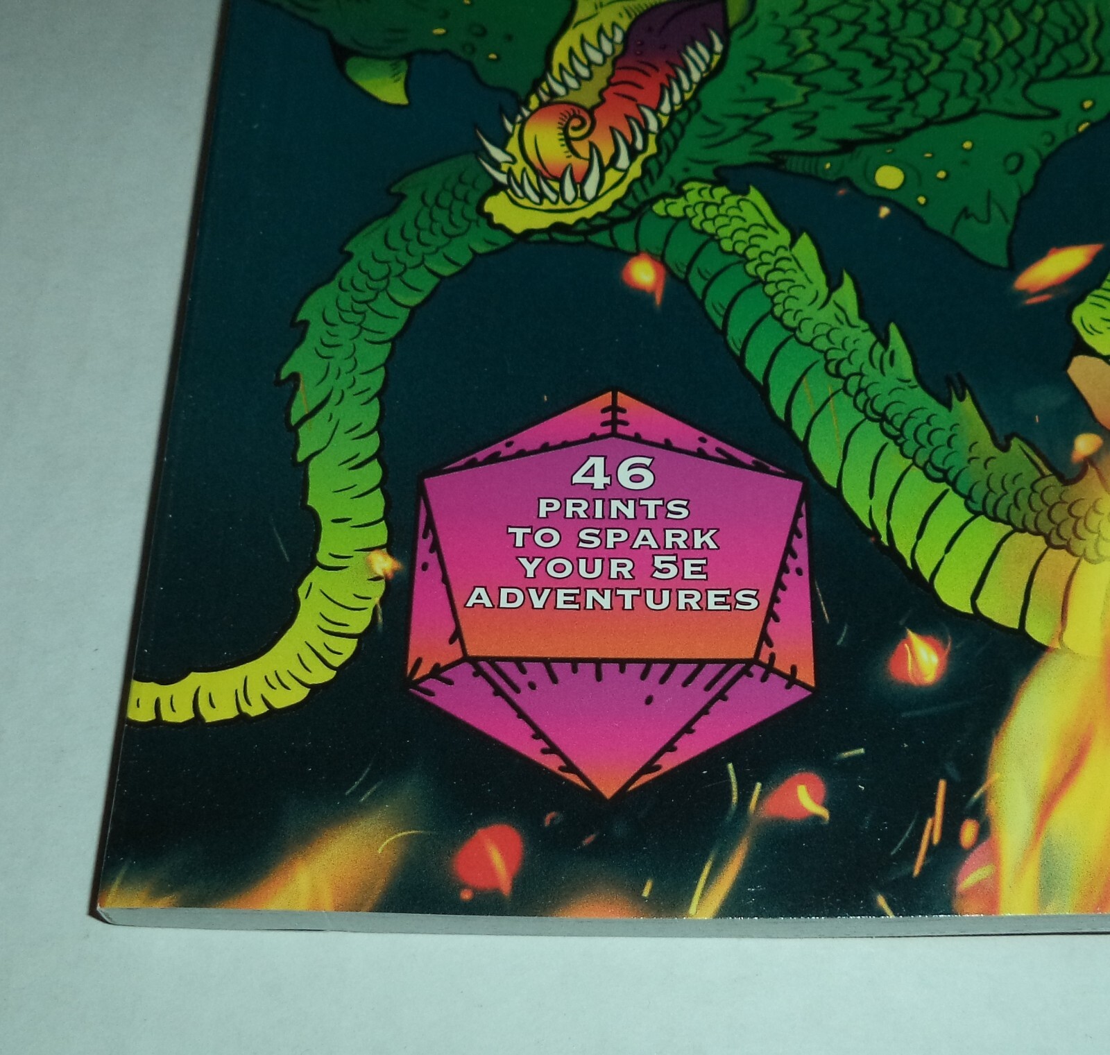 The Game Master’s Coloring Book Of Magic & Miscellany *NEW* Dragons Skulls