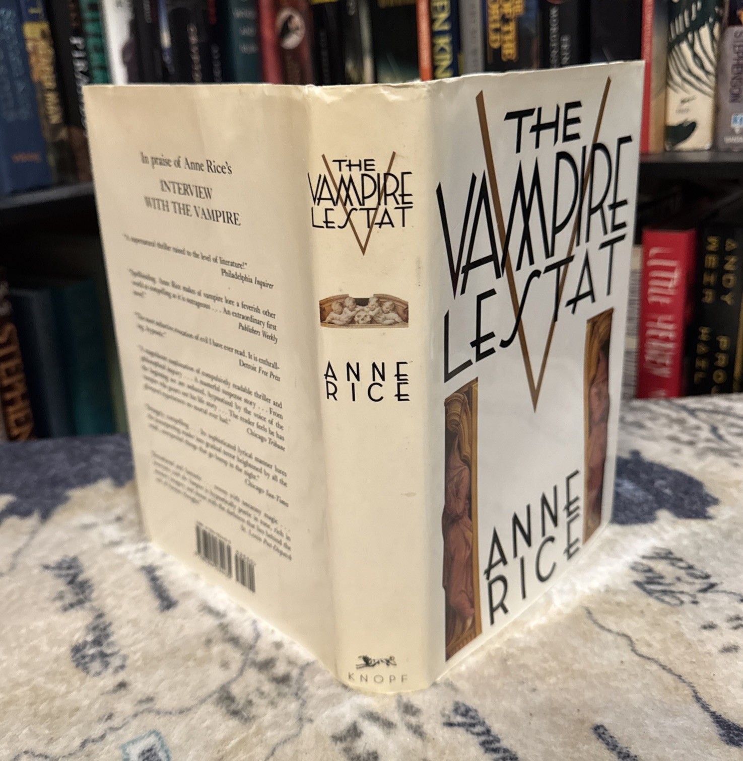 The Vampire Lestat – Anne Rice (Hardcover) First Edition/Late, VG, Interview #2