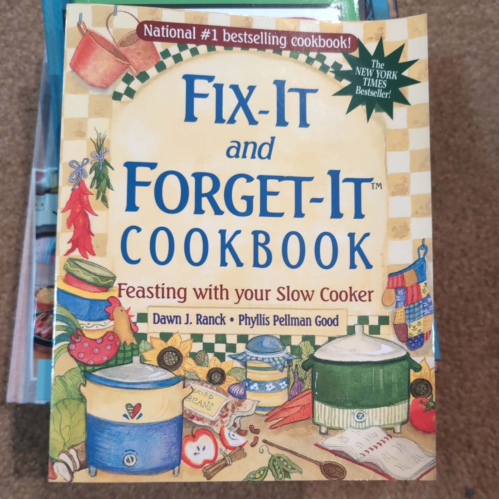 Fix It and Forget It Spiral Cookbook Slow Cooker Recipes 283 Pages BRAND NEW