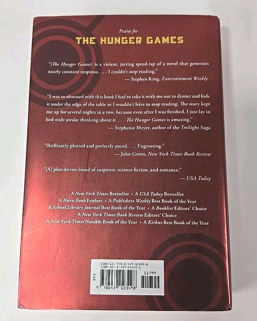 The Hunger Games Catching Fire and Mockingjay First Edition Hardcover 2 Book Set