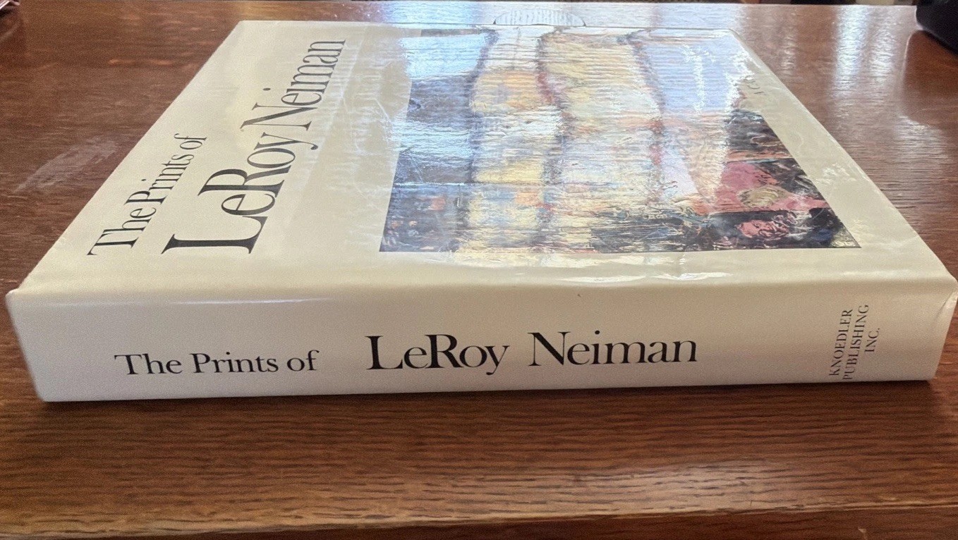 The Prints of LeRoy Neiman: A Catalogue of Raisonné, 1980 HBDJ – SIGNED!