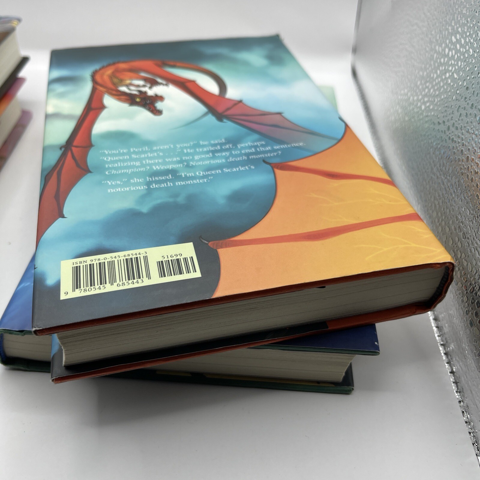 Tui T. Sutherland Wings Of Fire Hardcovers 8,9,11,12 First Printing Scholastic