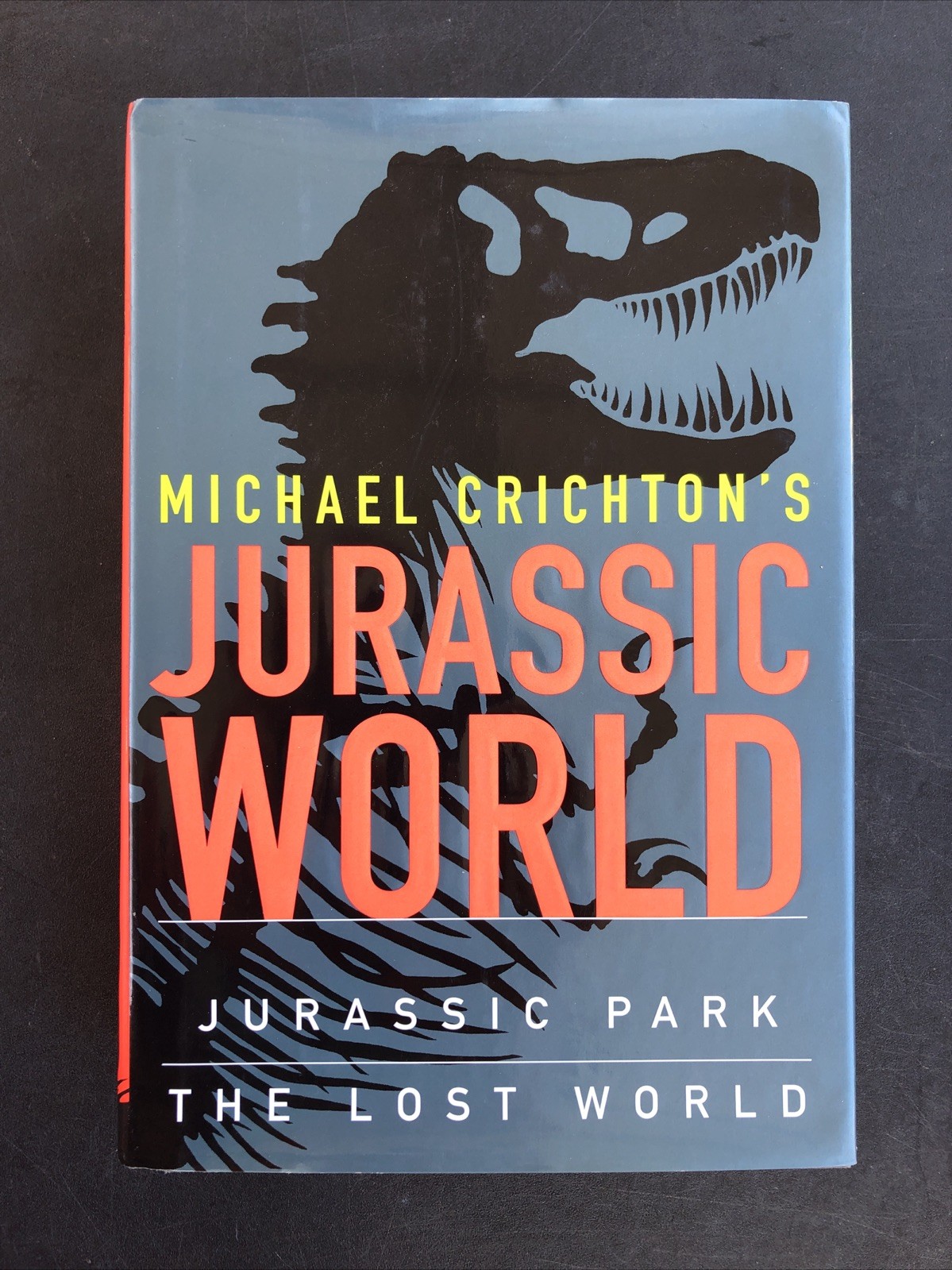 First Edition Michael Crichton’s Jurassic World 1997 Hardcover Deckled Pages