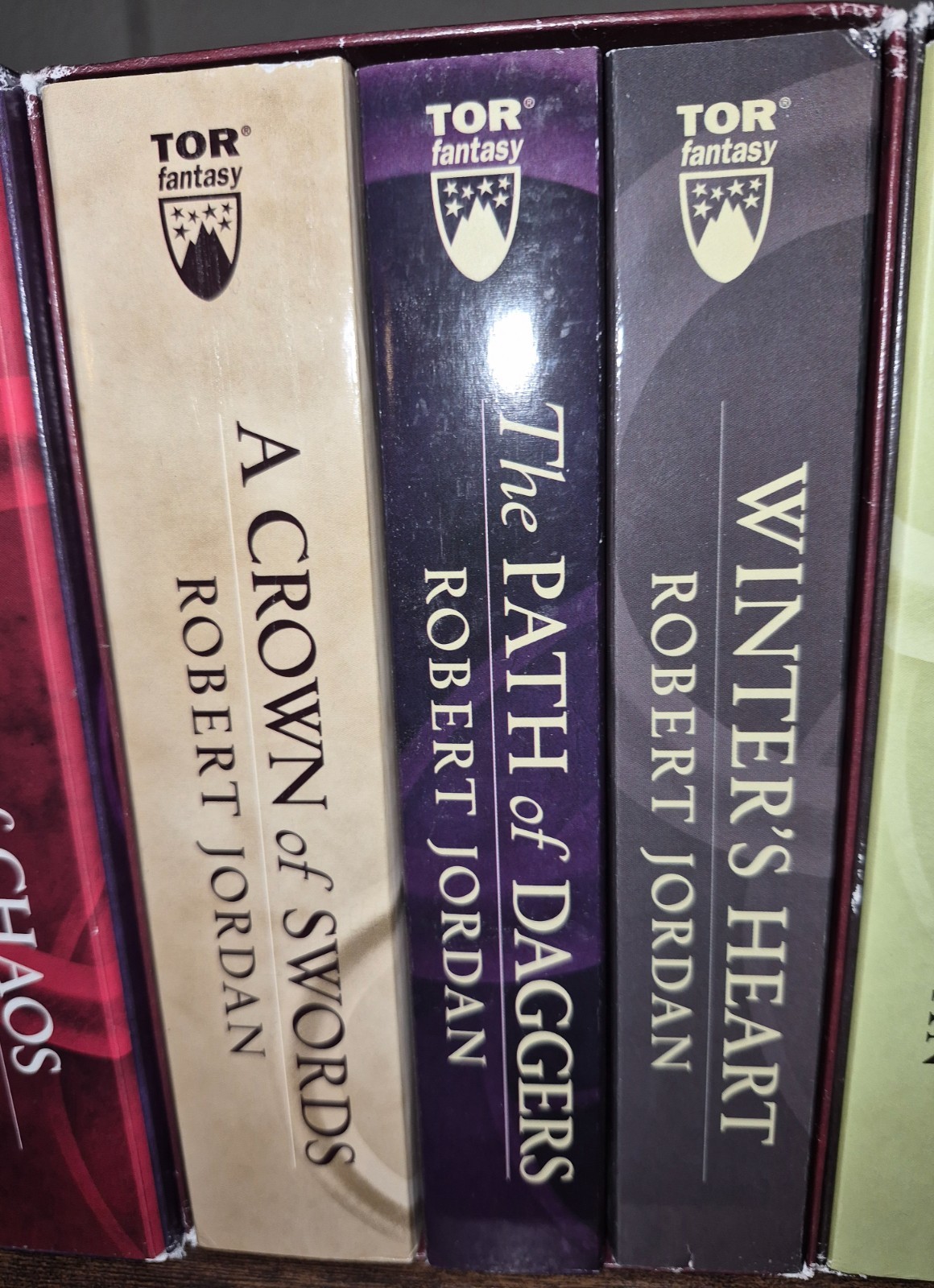 Wheel of Time complete sets Robert Jordan Brandon Sanderson mass mkt paperbacks
