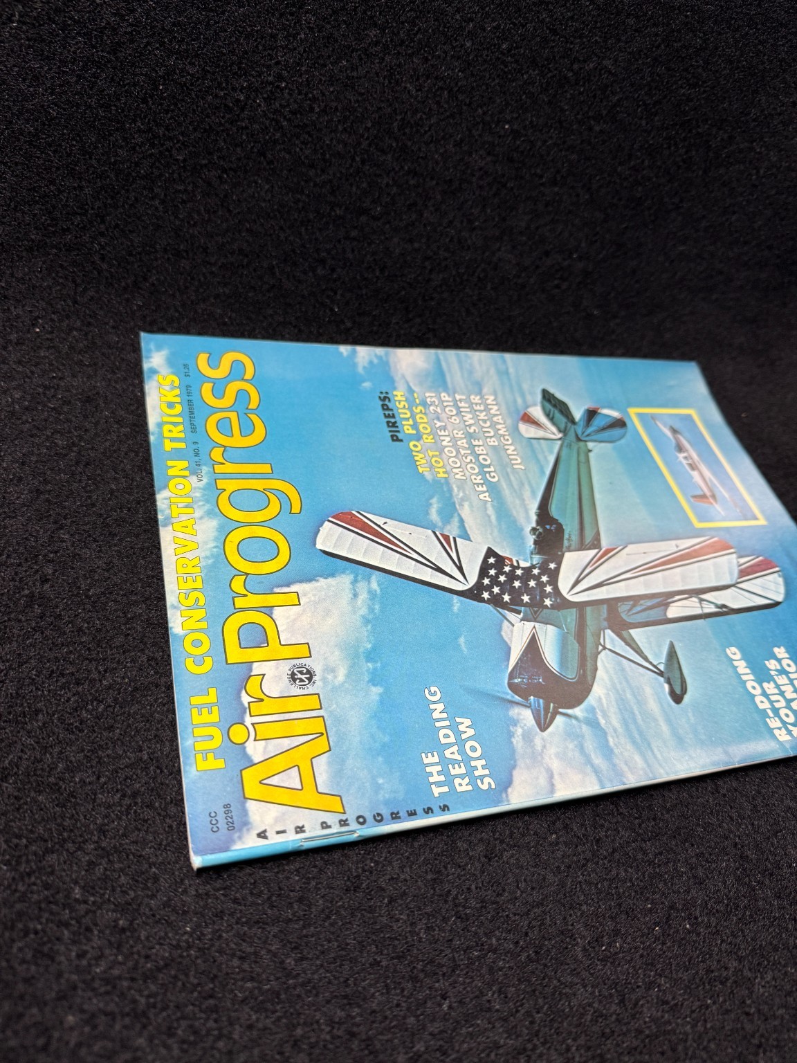 Air Progress Aviation Magazine September 1979 Fuel Conservation Aerobatic